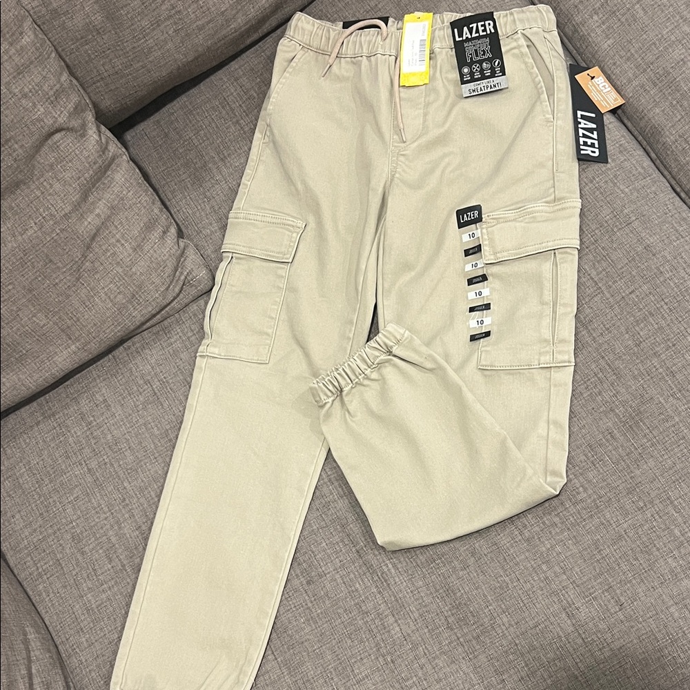 Boy’s Beige Cargo Pants